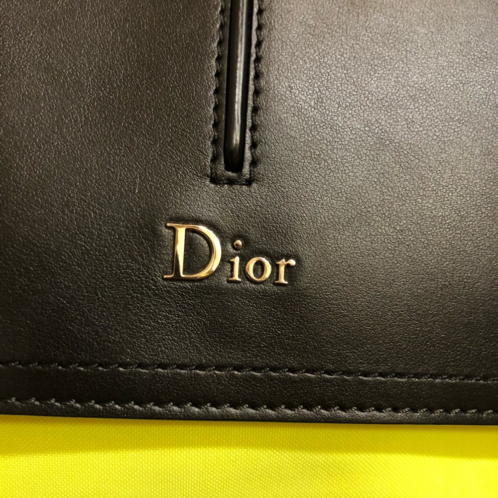 Dior backpack- fluorescent yellow. New - Picture 2 of 5